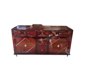 Vtg. Deco dresser with mirror - not pictured