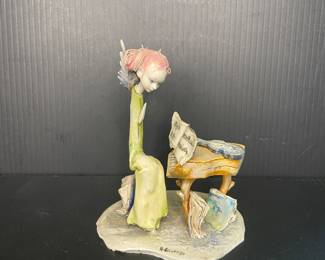 Vintage Lo Scricciolo Italian Figurine A.Colombo