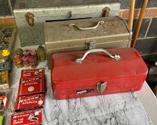 Vtg. tool boxes