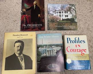 Presidential books: JFK, Roosevelt, Wilson
