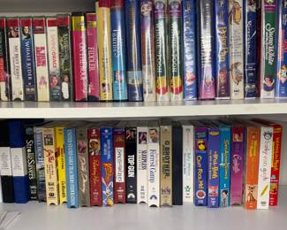 VHS including Disney