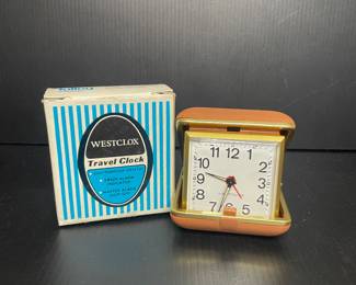 Westclox travel clock