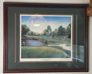 Number Thirteen by the Dog Leg, Bill Pendergrass, Hilton Head