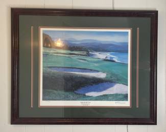 Number Nine by the Beach, Bill Pendergrass, Pebble Beach