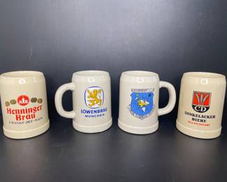 Vintage German steins