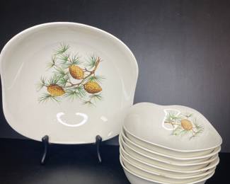 Hall Craft Long Leaf Pine pattern china
