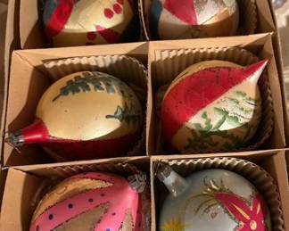 Vtg. Christmas balls
