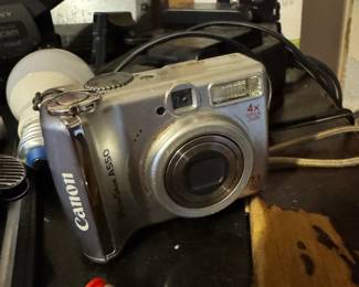 Canon camera.