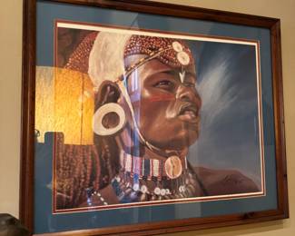 Samburu Warrior Poster