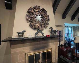 Finesse 3D brutalist zodiac mirror