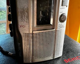 Sony mini cassette voice recorder