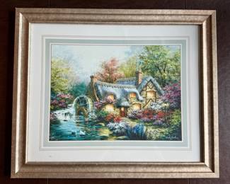 Framed/Matted "Country Retreat" by Nicky Boehme