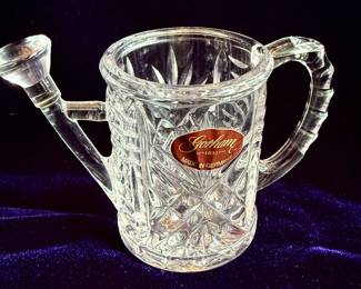 Gorham German Crystal Watering Can
