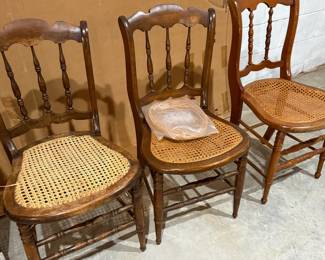 More Cane Seat Dining/Side Chairs