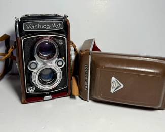 Vintage Yashica Mat 124G Camera with Case