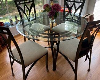 Glass Top Dinette