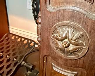 Details on Sewing Cabinet
