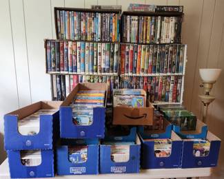 VHS tapes - Disney, Classics, Children's, many still sealed.