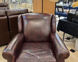 Leather chaair