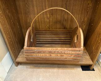 Wooden basket