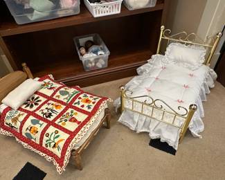American Girl bedding and beds