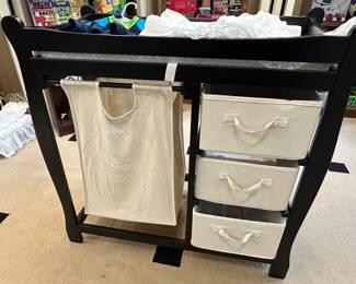 baby changing table