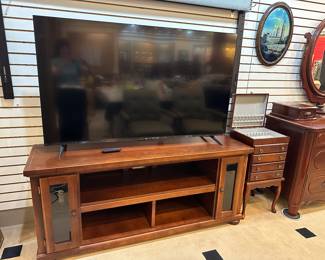 Extra long TV stand