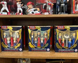 Pez Presidents of the United States - volumes 1-6
