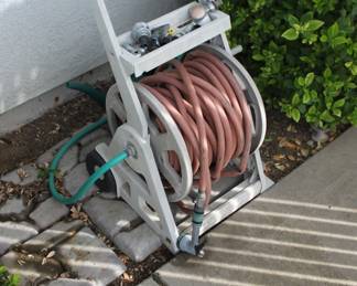 Hose roller and hose - $20