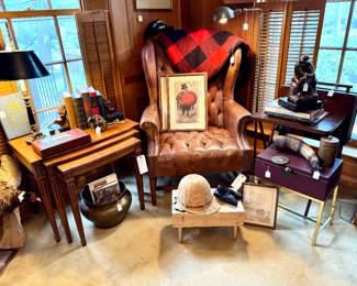 Visit this sale in person for a wide variety of decor items and beautiful furnishings.