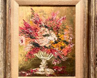 $180; original painting in frame; 16x18