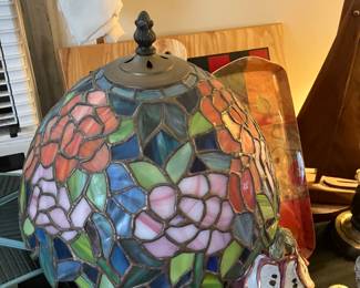 Stained glass lamp
