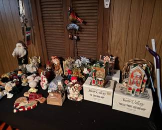 Christmas ornaments Christmas villages houses