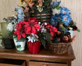 Assorted flower arrangementsc