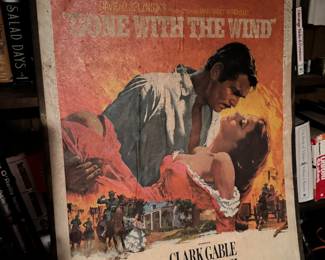 Gone with the wind poster from 1939