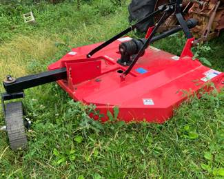 5ft brush hog. 2 years old