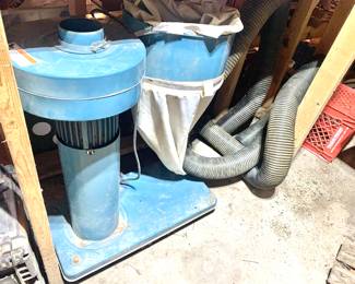 Jet dust collecting system 