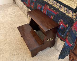 Vintage bedstep