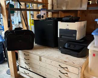 Vintage five drawer architect's cabinet