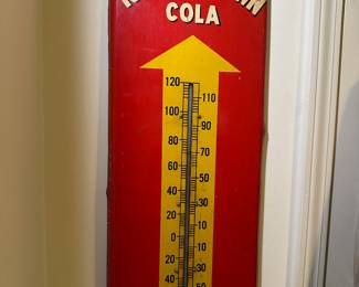 Vintage Royal Crown Cola advertising sign