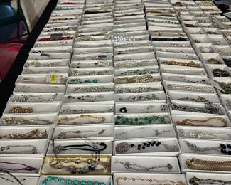 Hundreds of pieces of new in box jewelry