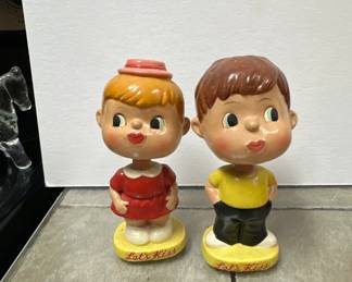 Vintage bobble heads