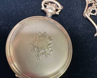 14 k gold pocket watch