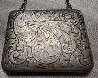 Sterling silver purse