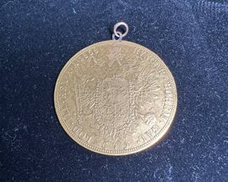 Gold coin. 1868
