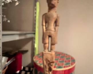 Carved wood Kenyan art