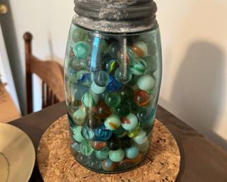 Jar of marbles