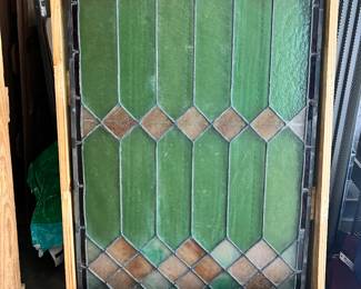 Antique Stained Glass Window