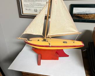 Wood boat