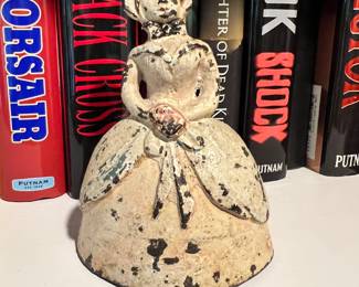 Antique cast iron lady